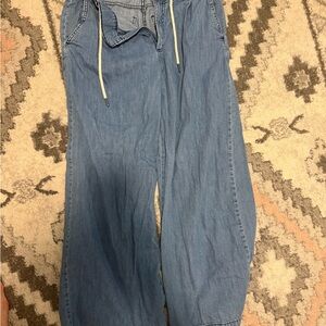 Casual Blue Denim Pants